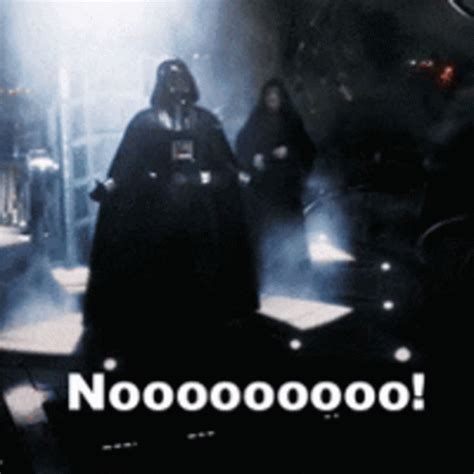 darth vader no animated gif|darth vader saying nooo.